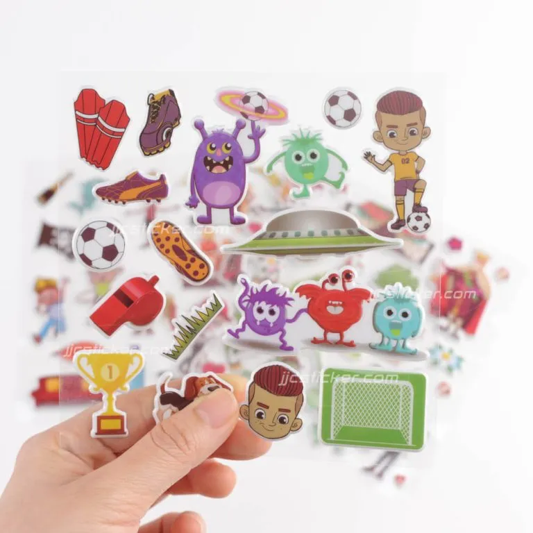 Puffy Stickers1 | JJC Stickers