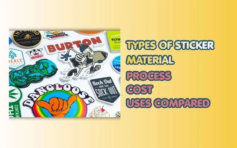 Types of Sticker Material cover | JJC Stickers